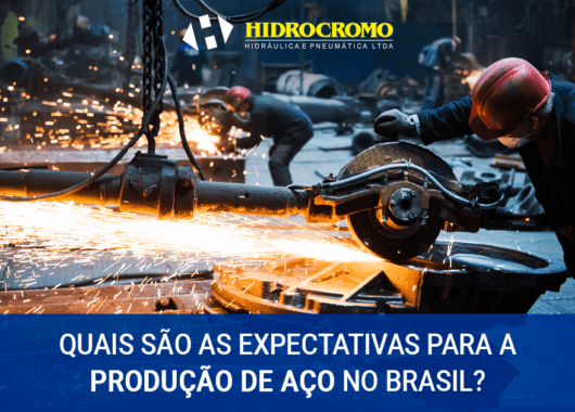 Quais são as expectativas para a produção de aço no Brasil?